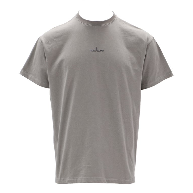Stone Island Distressed Compass Logo T-Shirt - 10