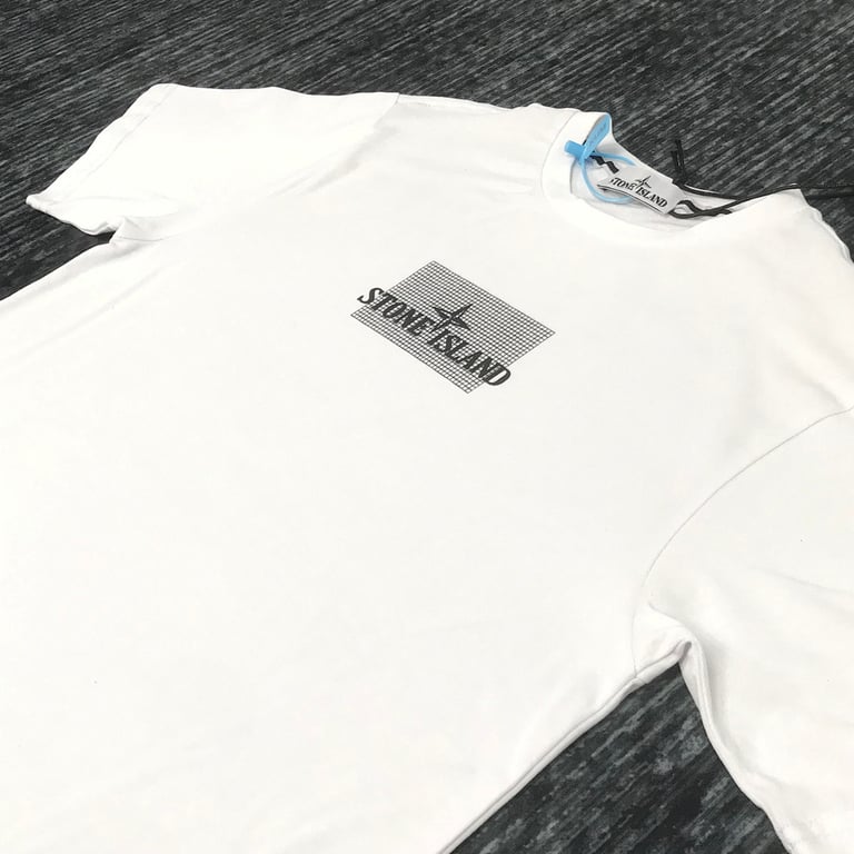 Stone Island Sound Waves Graphic Tee - 14