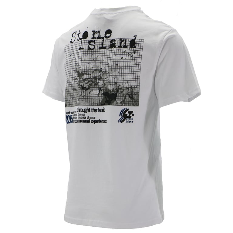 Stone Island Sound Waves Graphic Tee - 18
