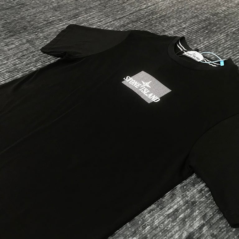Stone Island Sound Waves Graphic Tee - 6