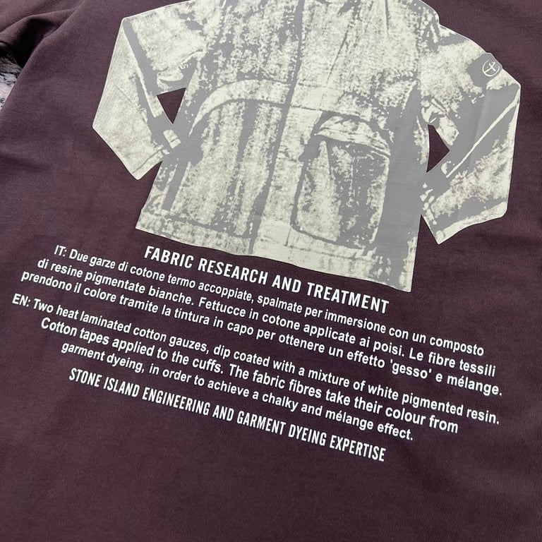 Stone Island Gesso Archive Graphic T-Shirt - 2