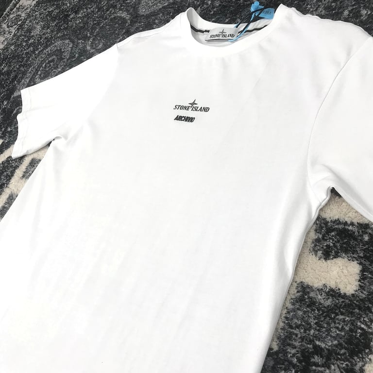Stone Island Gesso Archive Graphic T-Shirt - 12