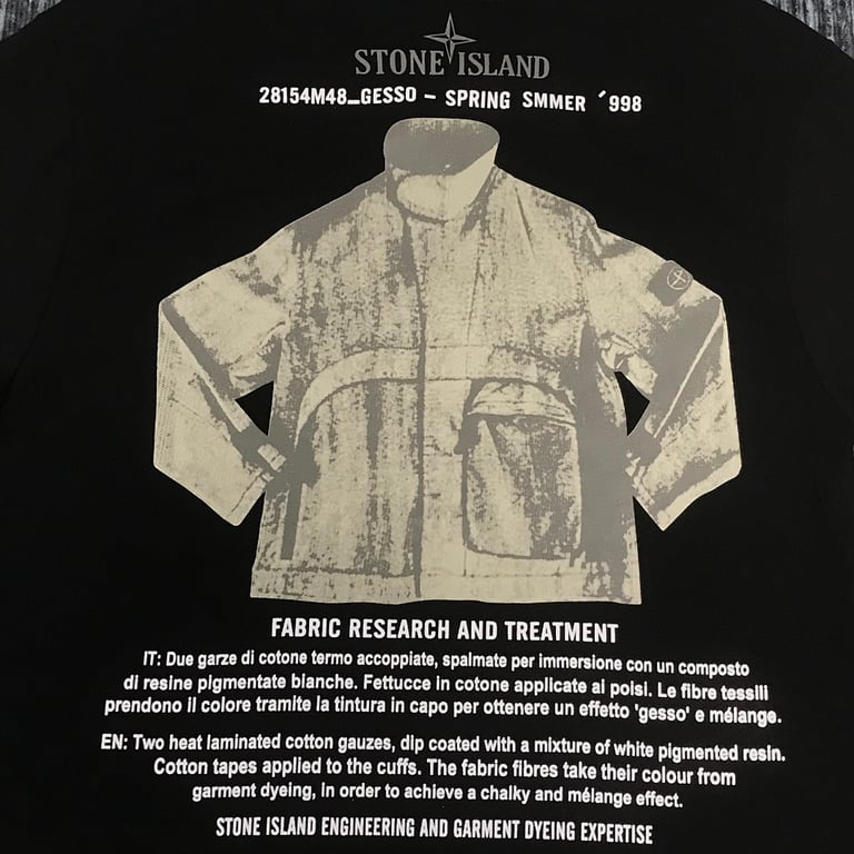 Stone Island Gesso Archive Graphic T-Shirt - 17