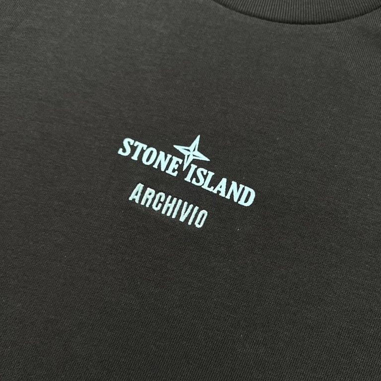 Stone Island Gesso Archive Graphic T-Shirt - 6