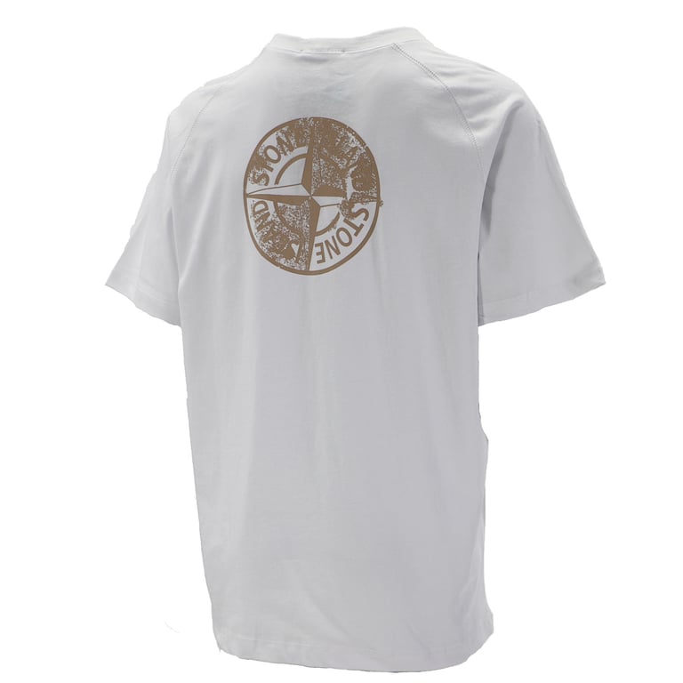 Stone Island Back Logo T-Shirt - 4