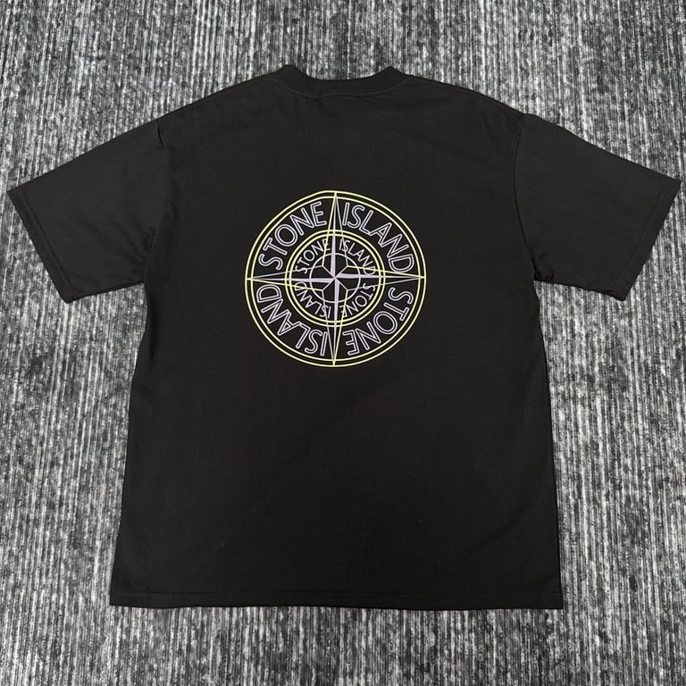 Stone Island Back Compass Logo T-Shirt - 12