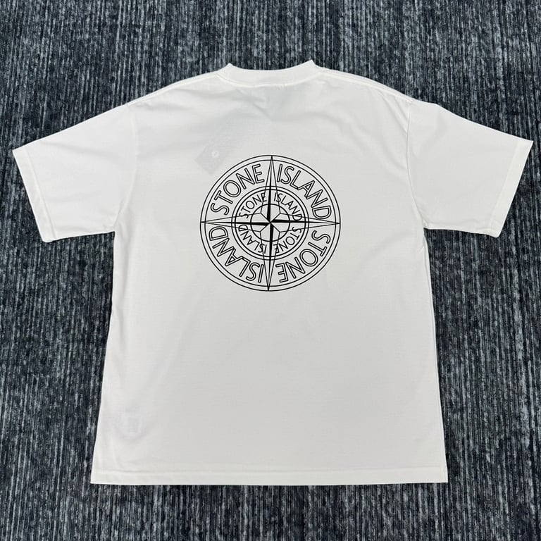 Stone Island Back Compass Logo T-Shirt - 13
