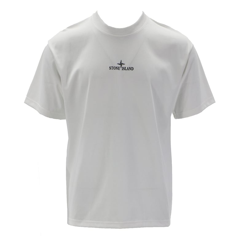 Stone Island Back Compass Logo T-Shirt - 14