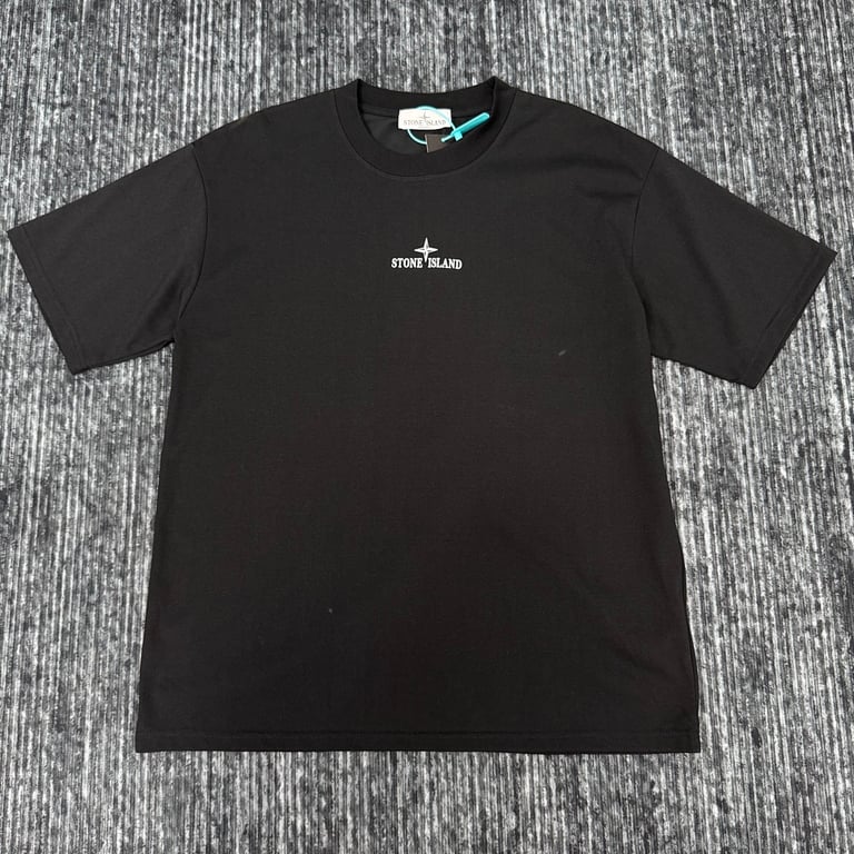 Stone Island Back Compass Logo T-Shirt - 5