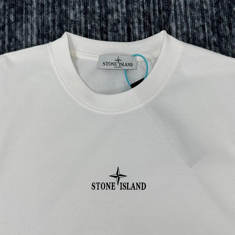 Stone Island Back Compass Logo T-Shirt - 8