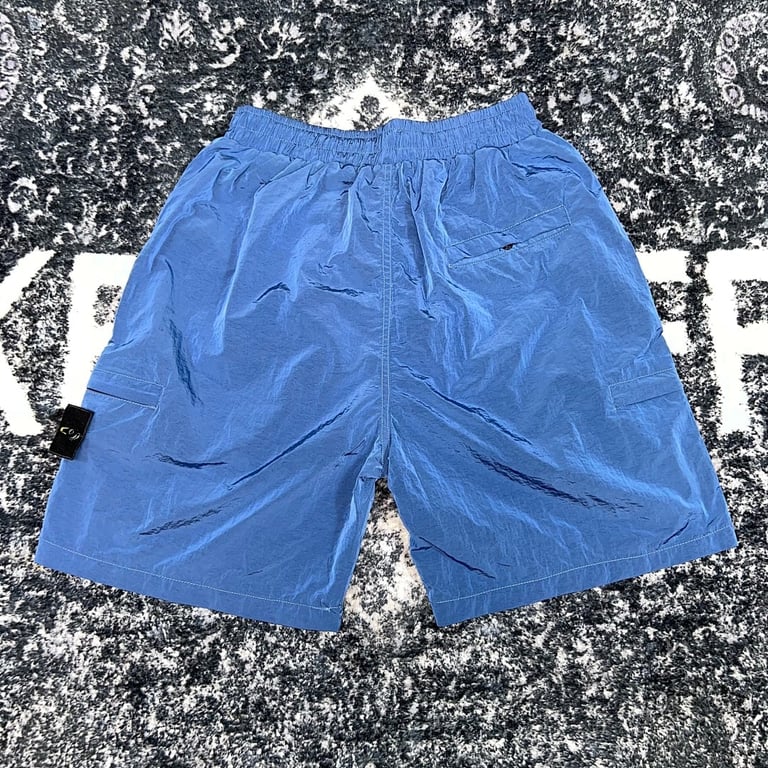 Stone Island Metallic Nylon Shorts 23SS - 2