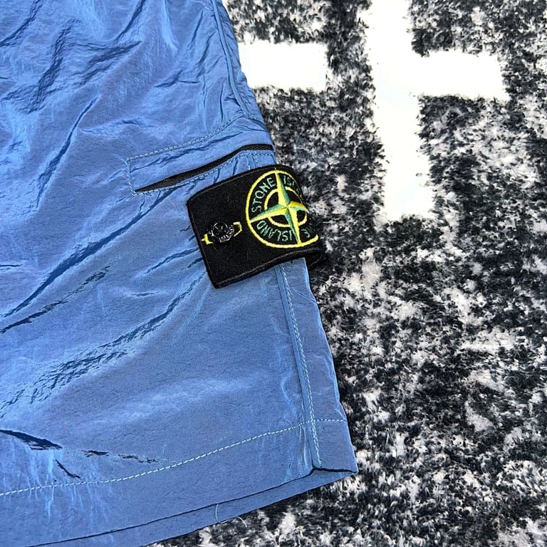 Stone Island Metallic Nylon Shorts 23SS - 3