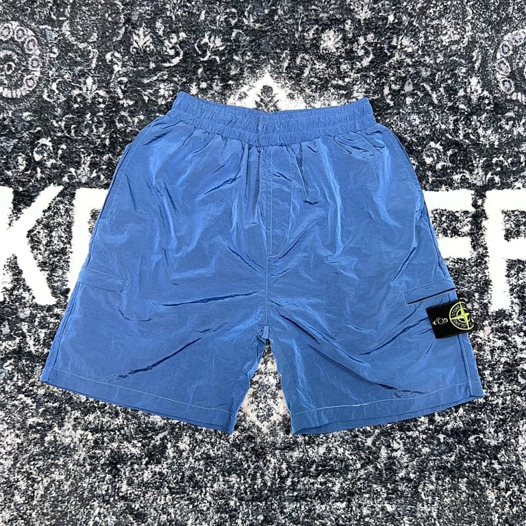 Stone Island Metallic Nylon Shorts 23SS - 5