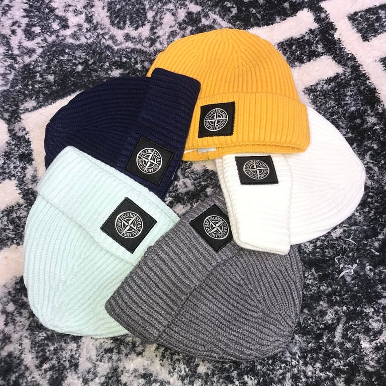 Stone Island Ribbed Beanie 24FW - 3