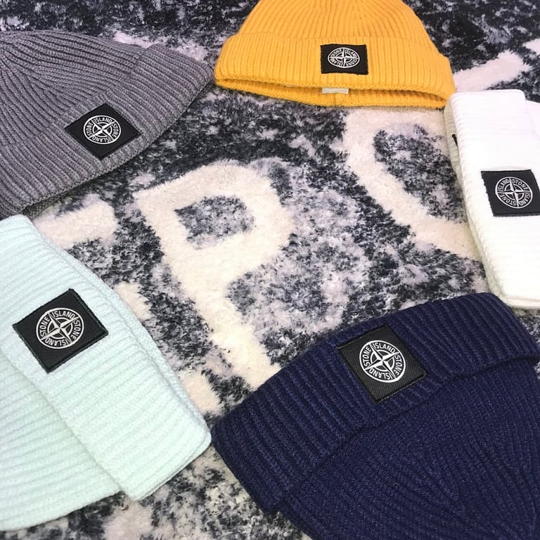 Stone Island Ribbed Beanie 24FW - 4