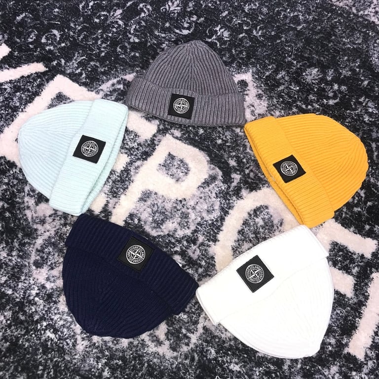 Stone Island Ribbed Beanie 24FW - 5