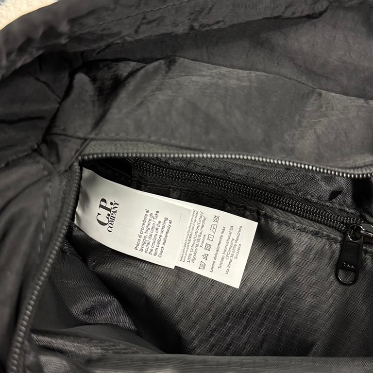 C.P. Company Nylon Backpack Black - 3