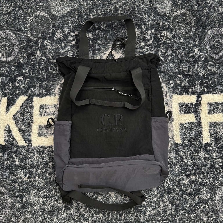 C.P. Company Nylon Backpack Black - 7