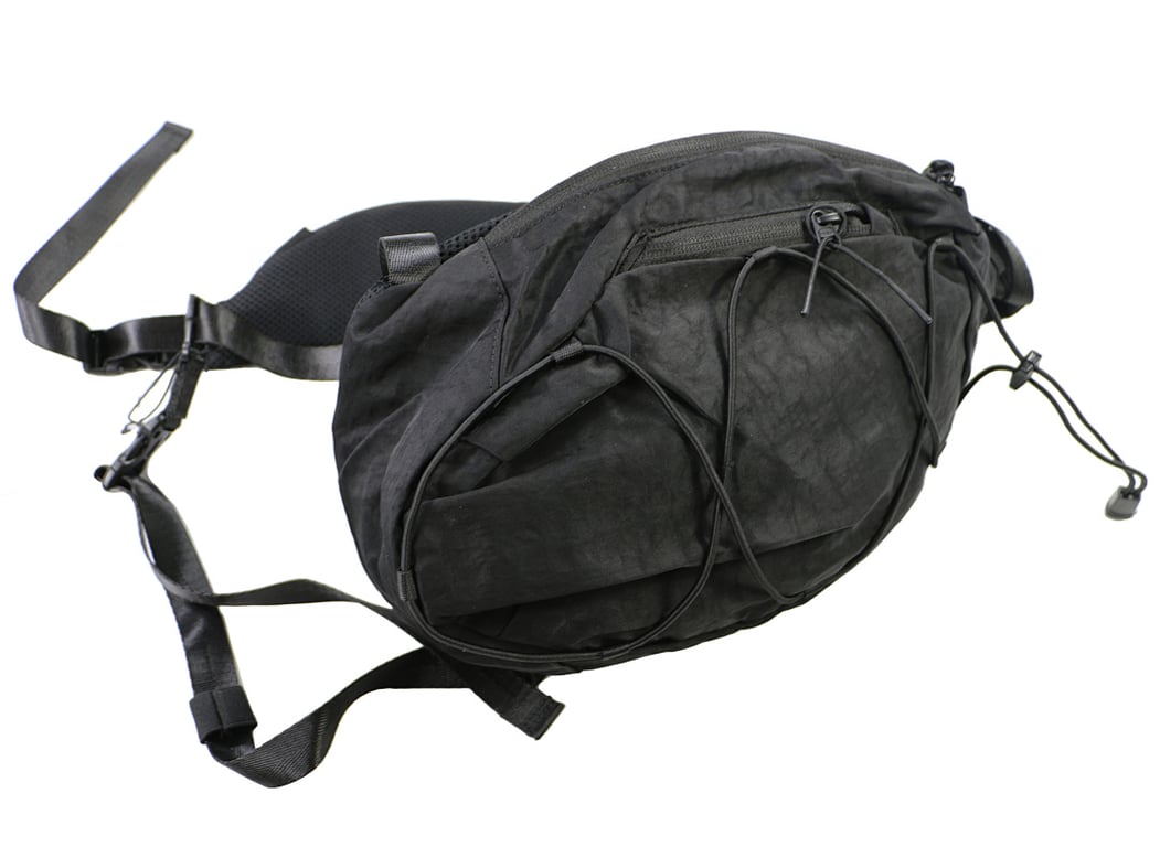 C.P. Company Nylon Bungee Sling Bag Grey - 27