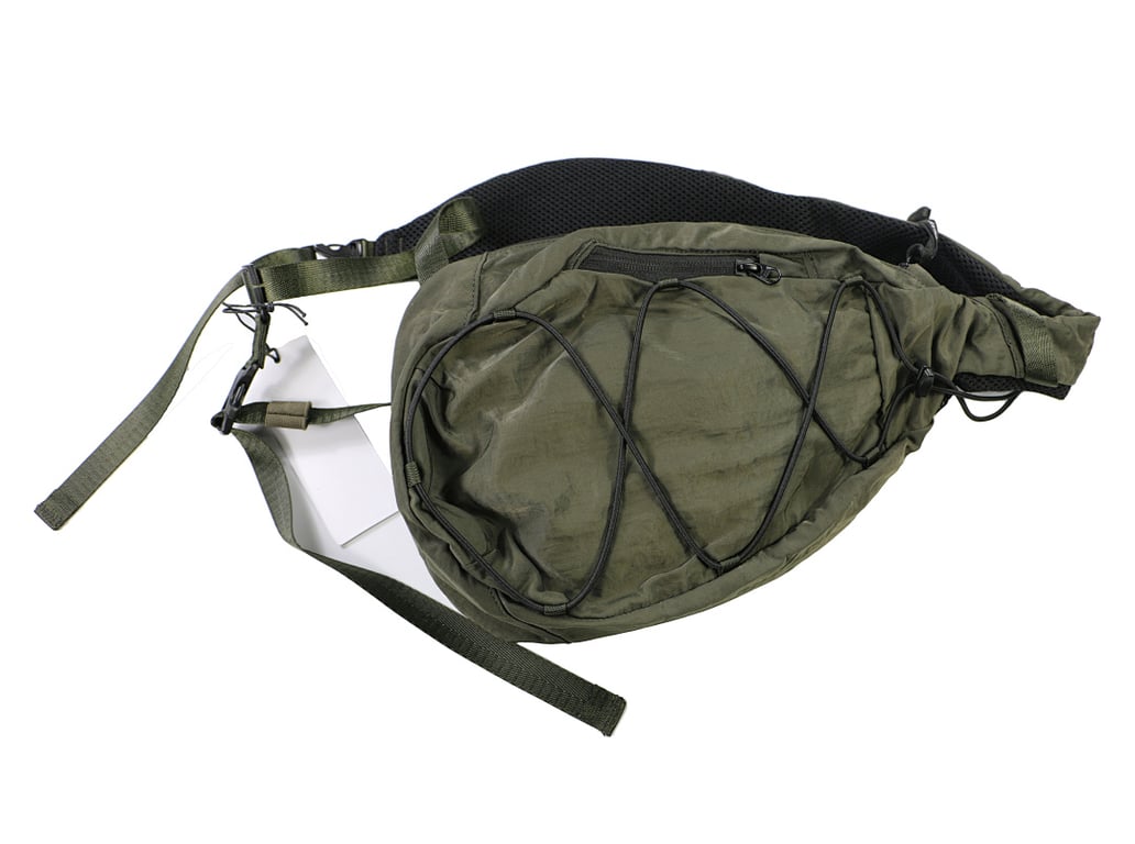 C.P. Company Nylon Bungee Sling Bag Grey - 34