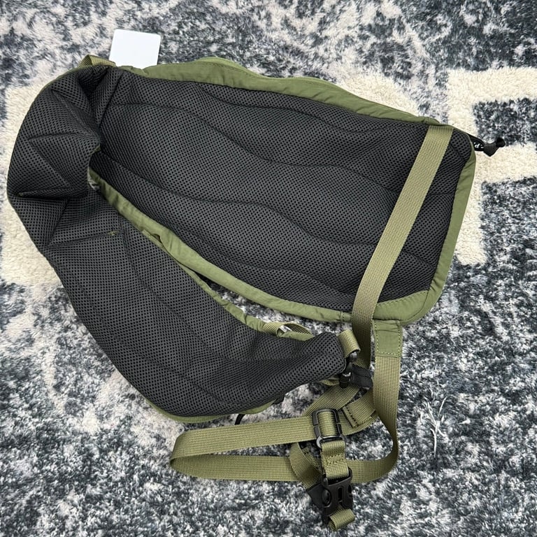 C.P. Company Nylon Bungee Sling Bag Grey - 42