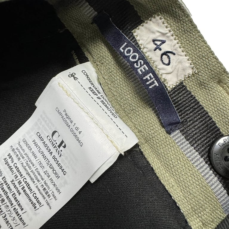C.P. Company Loose Fit Cargo Pants - 2