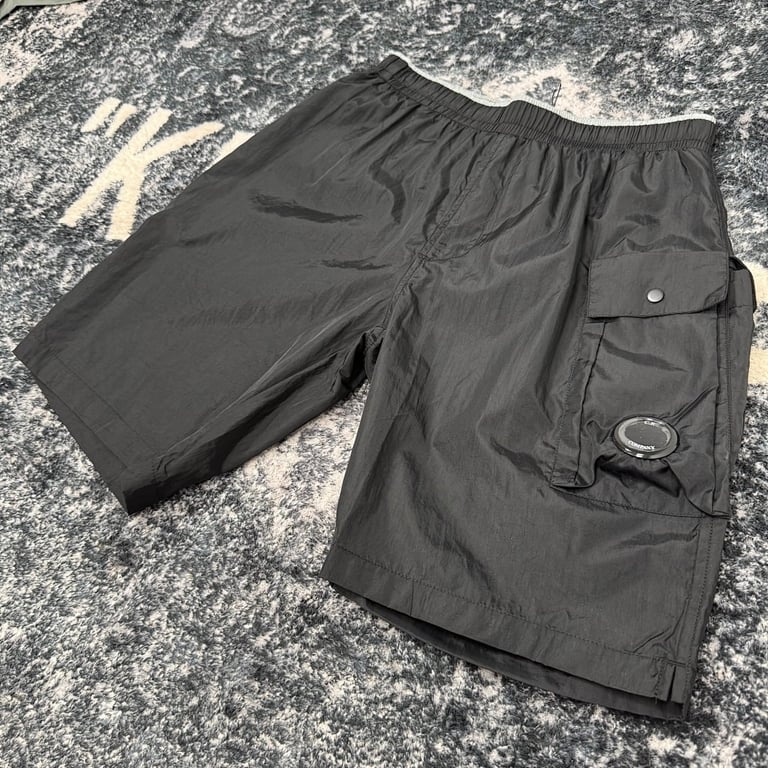 C.P. Company Nylon Lens Cargo Shorts - 19