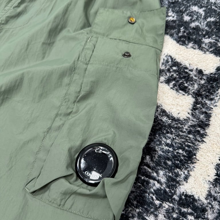 C.P. Company Nylon Lens Cargo Shorts - 26