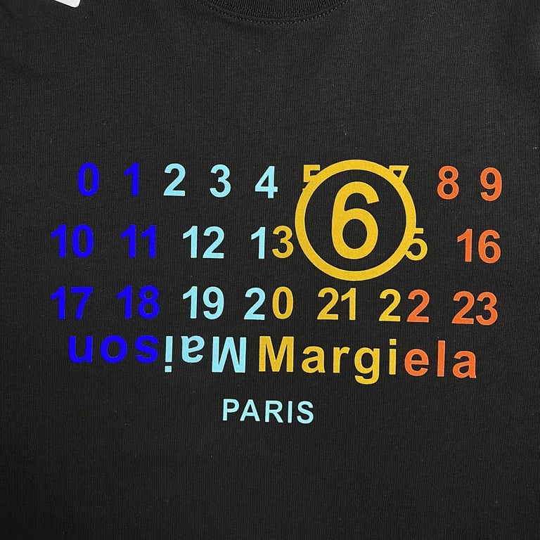 MM6 Maison Margiela Numeric Logo Long Sleeve T-shirt - 13