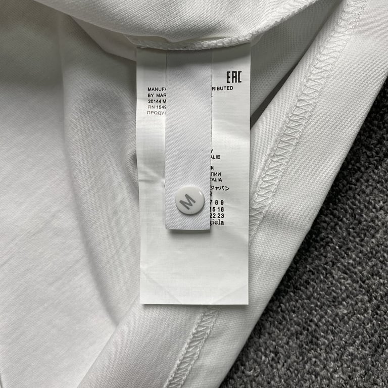 MM6 Maison Margiela Numeric Logo Long Sleeve T-shirt - 4