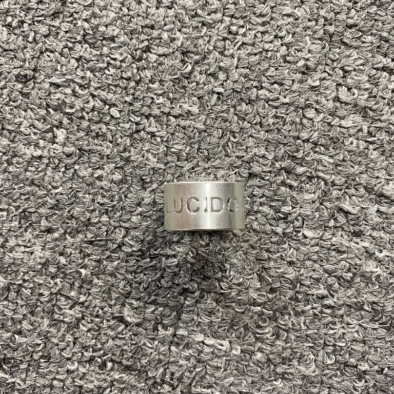 MM6 Maison Margiela Numeric Logo Ring Silver - 4