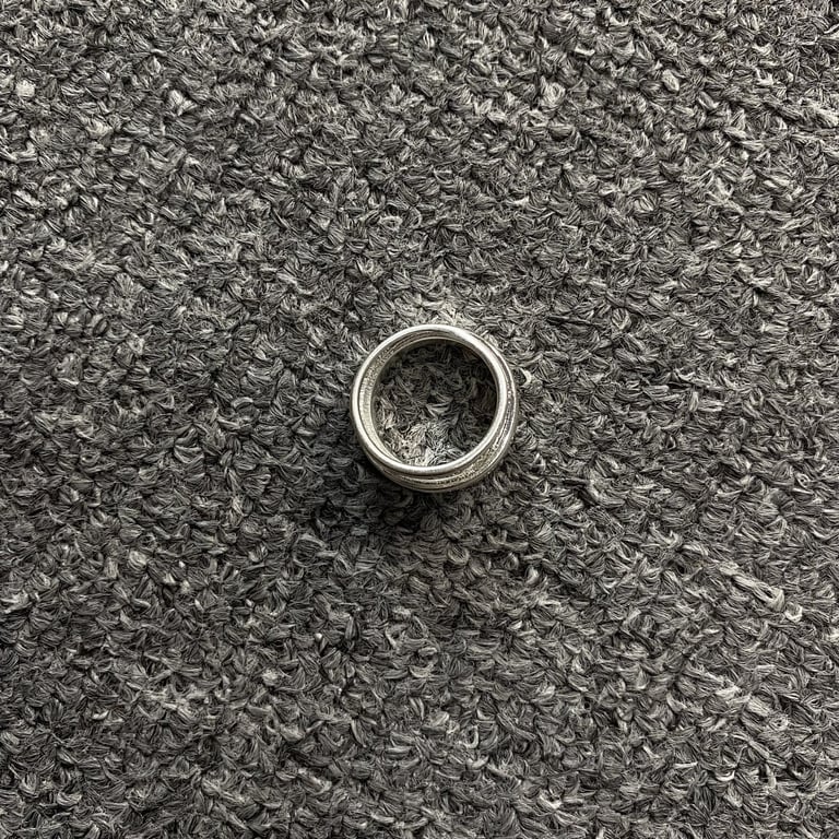 MM6 Maison Margiela Numeric Logo Ring - 5