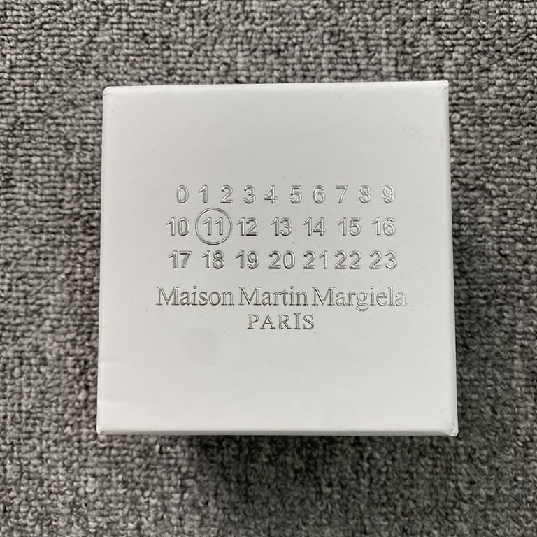 MM6 Maison Margiela Engraved Cuff Bracelet - 5