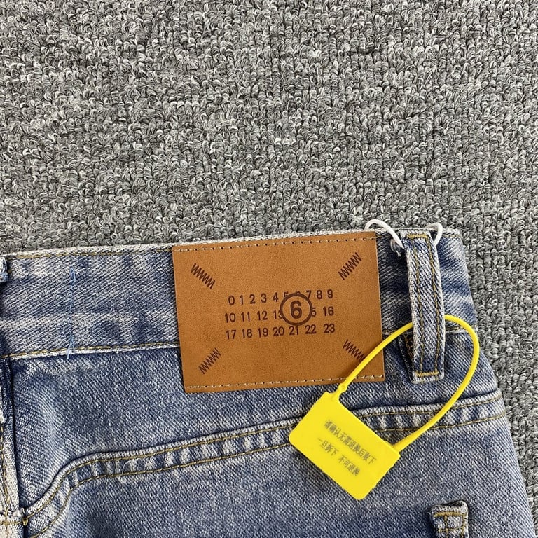 Maison Margiela MM6 Numeric Logo Jeans - 14