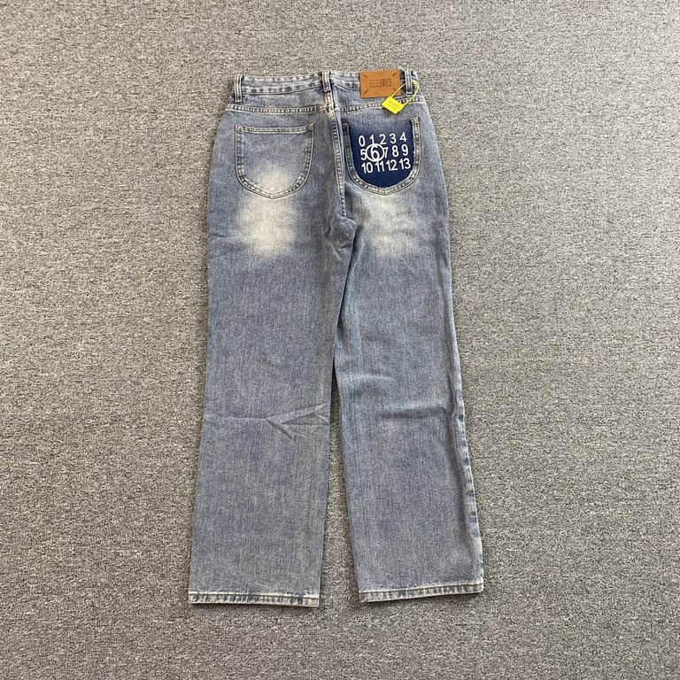 Maison Margiela MM6 Numeric Logo Jeans - 16