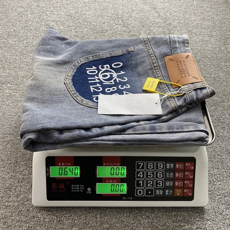Maison Margiela MM6 Numeric Logo Jeans - 17