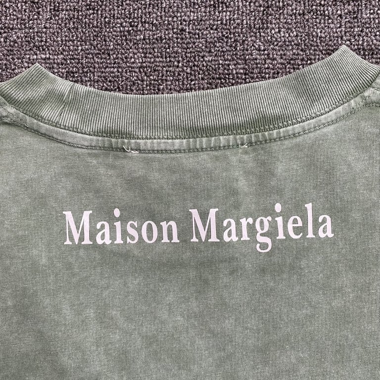 MM6 Maison Margiela Washed Numeric Logo T-shirt - 13