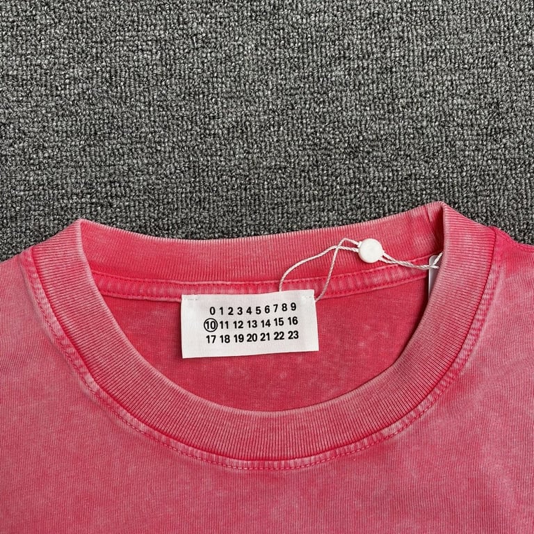 MM6 Maison Margiela Washed Numeric Logo T-shirt - 19