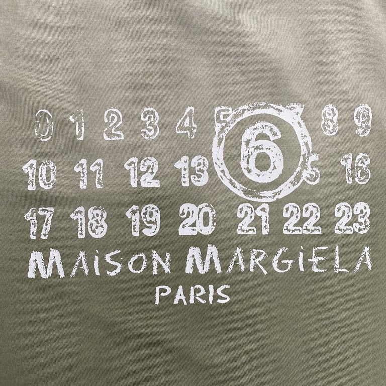 MM6 Maison Margiela Faded Numeric Logo T-shirt - 15