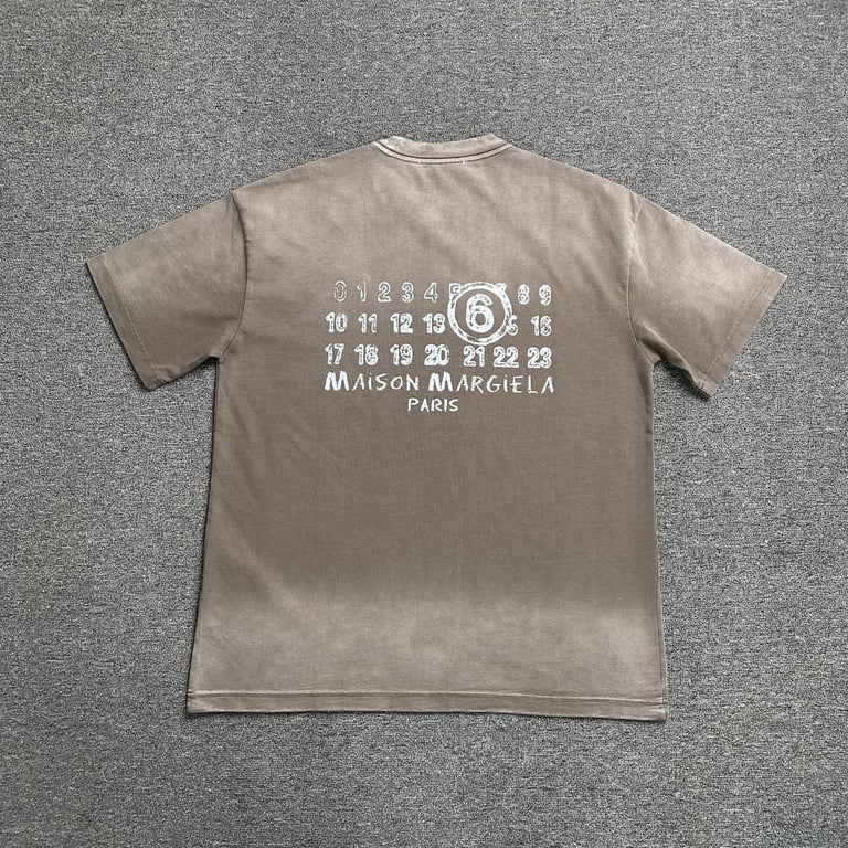 MM6 Maison Margiela Faded Numeric Logo T-shirt - 21