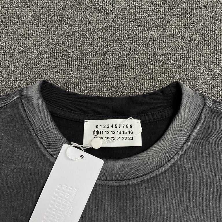MM6 Maison Margiela Faded Numeric Logo T-shirt - 5