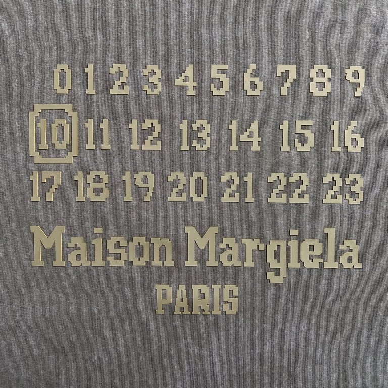 MM6 Maison Margiela Numeric Logo T-shirt - 20