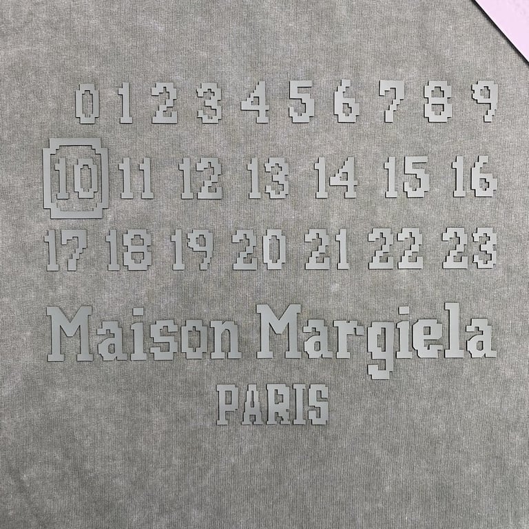MM6 Maison Margiela Numeric Logo T-shirt - 4