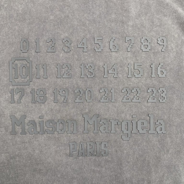 MM6 Maison Margiela Numeric Logo T-shirt - 7