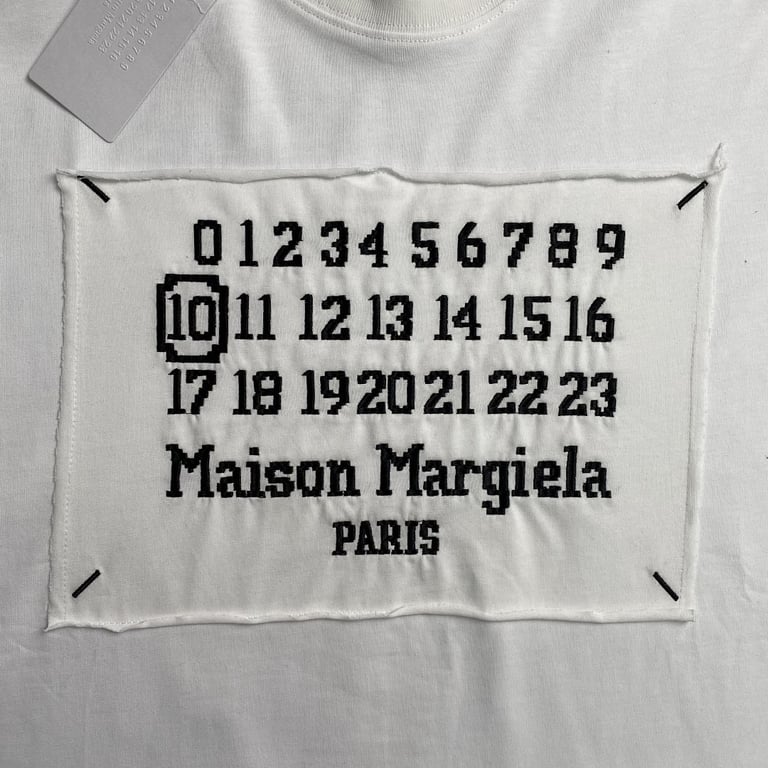 Maison Margiela Numeric Logo Patch T-shirt - 16