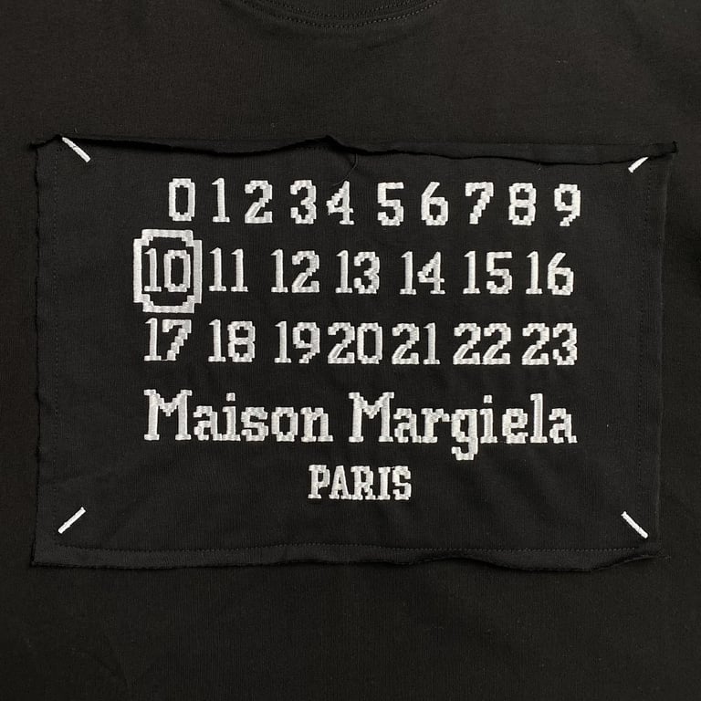 Maison Margiela Numeric Logo Patch T-shirt - 8