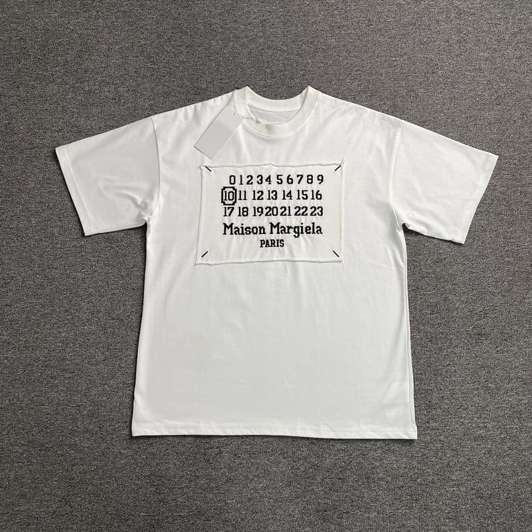 Maison Margiela Numeric Logo Patch T-shirt - 10