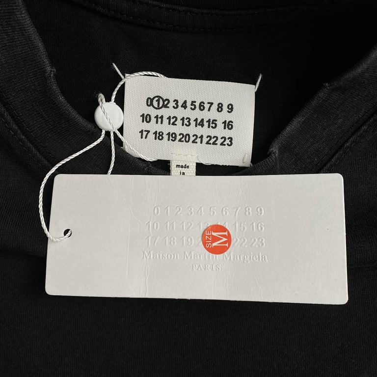 Maison Margiela Four-Stitch T-shirt Black - 6