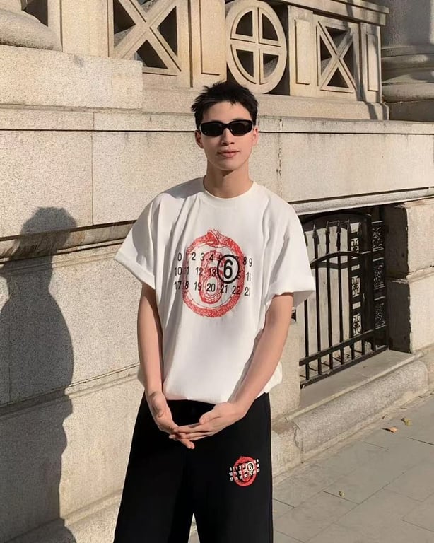 Maison Margiela MM6 Graphic T-shirt - 5