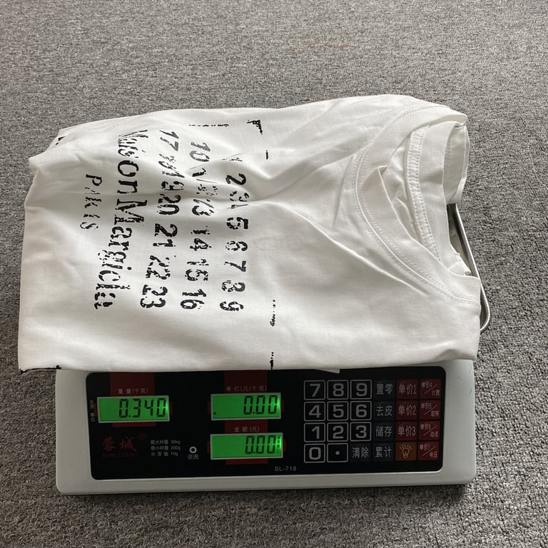Maison Margiela Distressed Numeric Logo T-shirt - 22